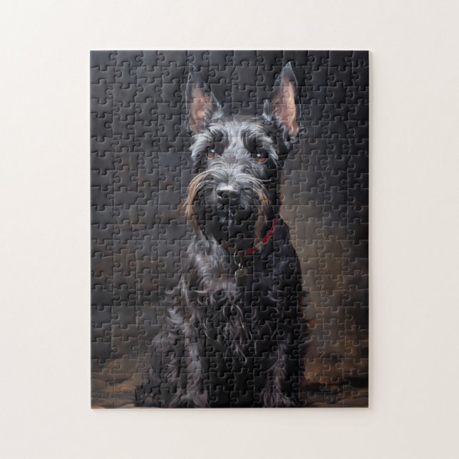 Puzzle Scottish Terrier (Vertical)
