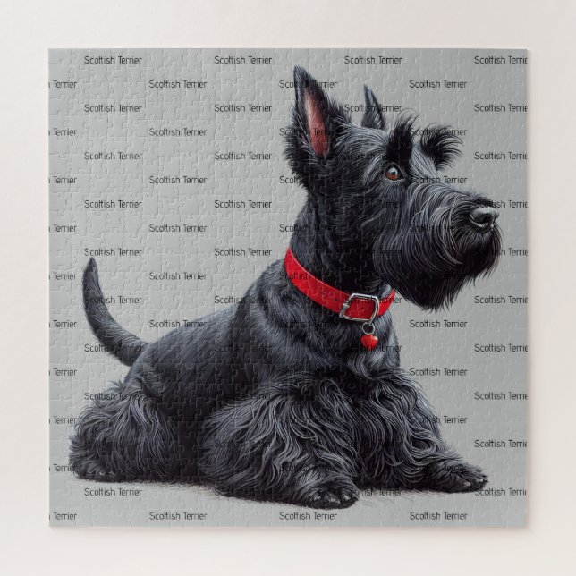 Puzzle Scottish Terrier à (Vertical)