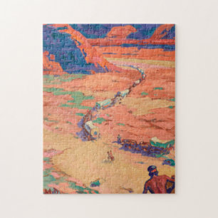 Puzzle Scouter les intrus par Maynard Dixon