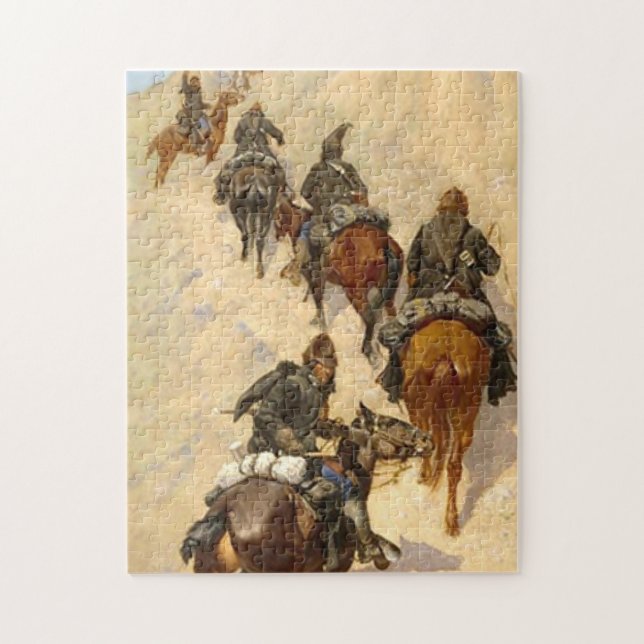 Puzzle Scouts Escalade A Mountain Frederic Remington (Vertical)