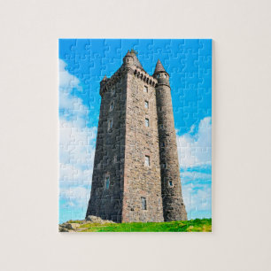 Puzzle Scrabo tower Newtownards County Down Ireland.