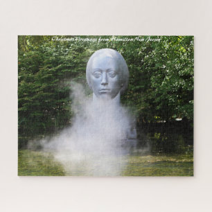 Puzzle Sculpture Hamilton New Jersey voeux de Noël