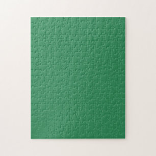 Puzzle Sea Green Solid Color
