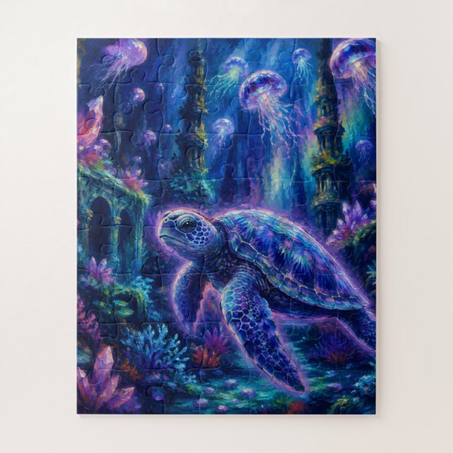 Puzzle SeaTurtleFantasy (Vertical)