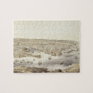 Puzzle Sébastopol dans toute sa gloire, 1848, gravé par
