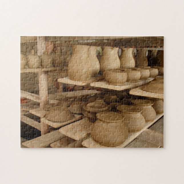 Puzzle Séchage de poterie (Horizontal)