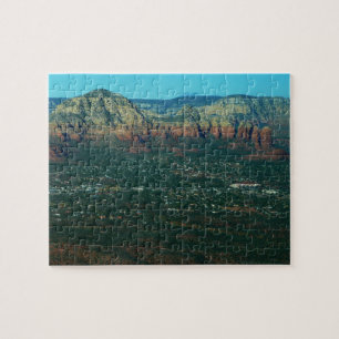 Puzzle Sedona et Coffee Pot Rock vus d'en haut