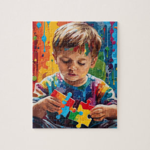 Puzzle Sensibilisation à l'autisme 