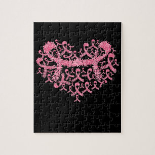 Puzzle Sensibilisation au cancer du sein Ruban rose survi