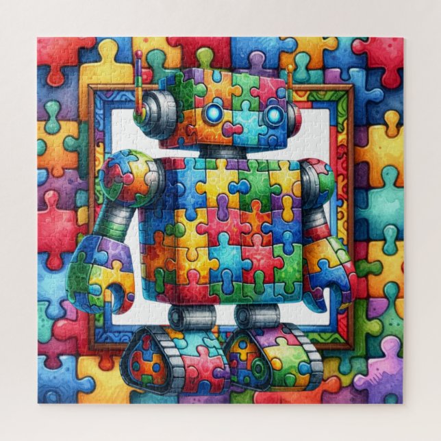 Puzzle Sensibilisation sur l'autisme (Vertical)