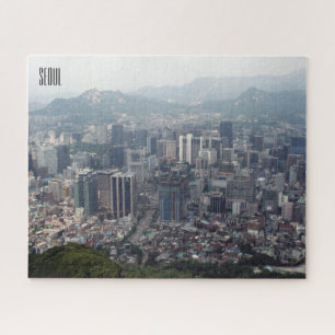 Puzzle seoul city