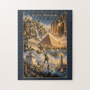 Puzzle Sept Merveilles du Monde Historique de l'Art