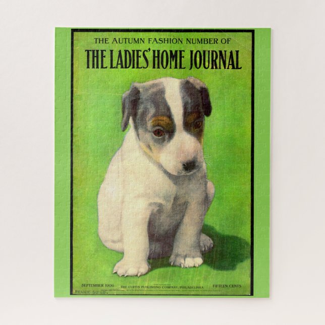 Puzzle Septembre 1906 Ladies Home Journal couverture chio (Vertical)