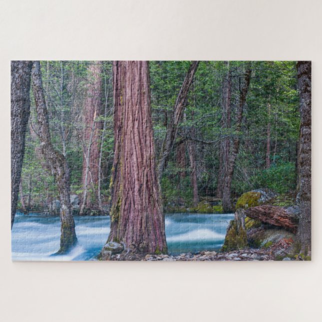 Puzzle Sequoias & Merced River Yosemite National Park, CA (Horizontal)