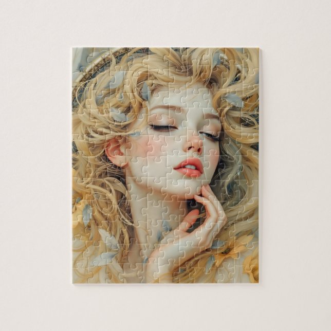 Puzzle Seraphe d'or - Angel de lumière et de grâce (Vertical)