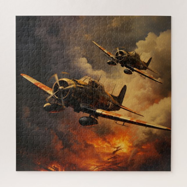 Puzzle Série Avion-4 (Vertical)
