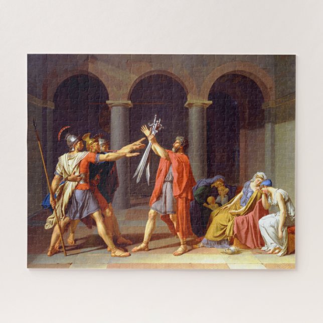 Puzzle Serment de la Horatii  Jacques-Louis David (Horizontal)