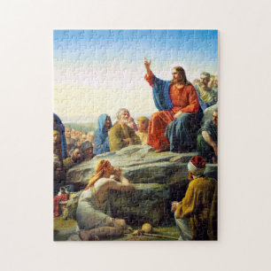 Puzzle Sermon on the Mount by Carl Bloch