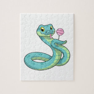 Puzzle Serpent avec Lollipop