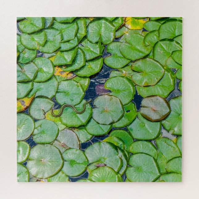 Puzzle Serpent sur les lys (Horizontal)