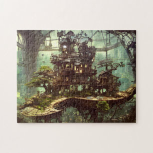 Puzzle Serre de vapeur dans la jungle