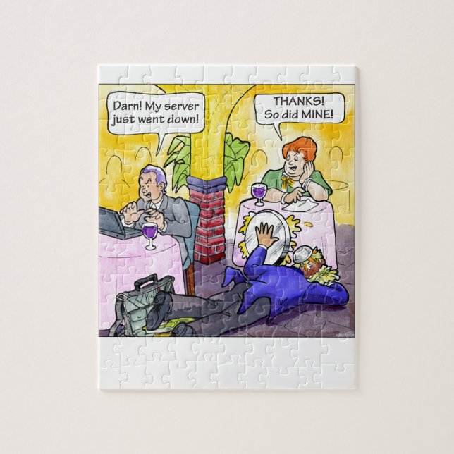 Puzzle Serveur vers le bas ! (Vertical)