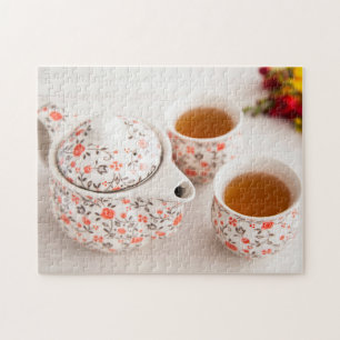 Puzzle Service à thé en céramique