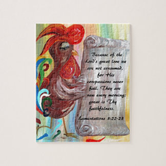 Puzzle Ses compassions sont nouvelles chaque matin