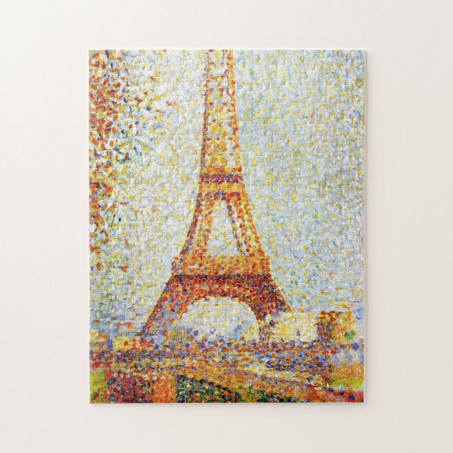Puzzle Seurat : Tour Eiffel (Vertical)