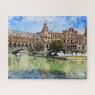 Puzzle Séville - Plaza De Espana