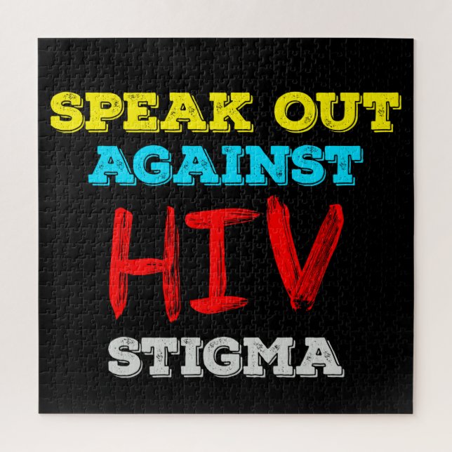 Puzzle S'exprimer contre la stigmatisation du VIH - Sensi (Vertical)