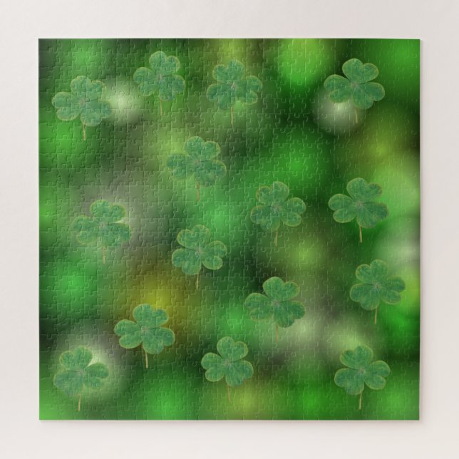 Puzzle Shamrock (Vertical)