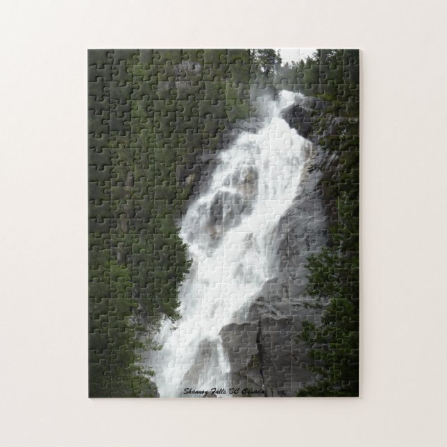 Puzzle Shannon Falls BC Nature Puzzle (Vertical)