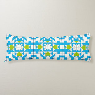 Puzzle Shape Layout For Modern Home Styling Body Pillow