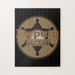 Puzzle Shérif adjoint vintage
