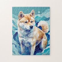 Shiba Inu et la mer l 柴 犬 と 海