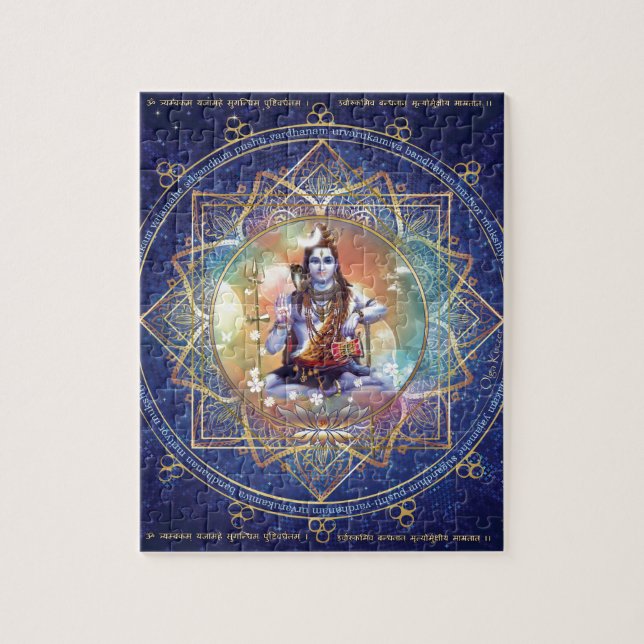 Puzzle Shiva Mahamrityunjaya - épuration de karma (Vertical)