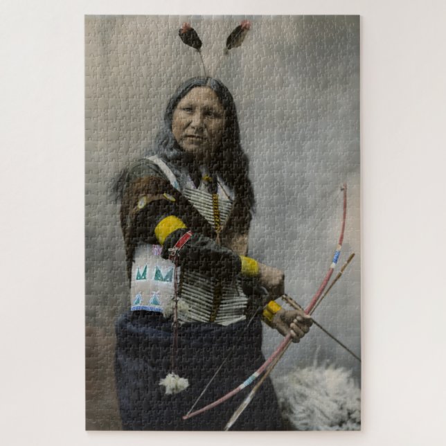 Puzzle Shout At, Oglala Sioux, 1899 (Vertical)