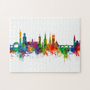 Puzzle Shrewsbury England Skyline