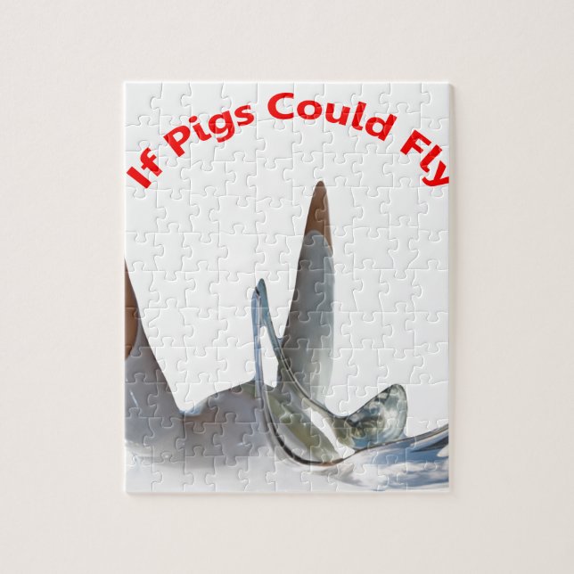 Puzzle Si les porcs pouvaient voler (Vertical)