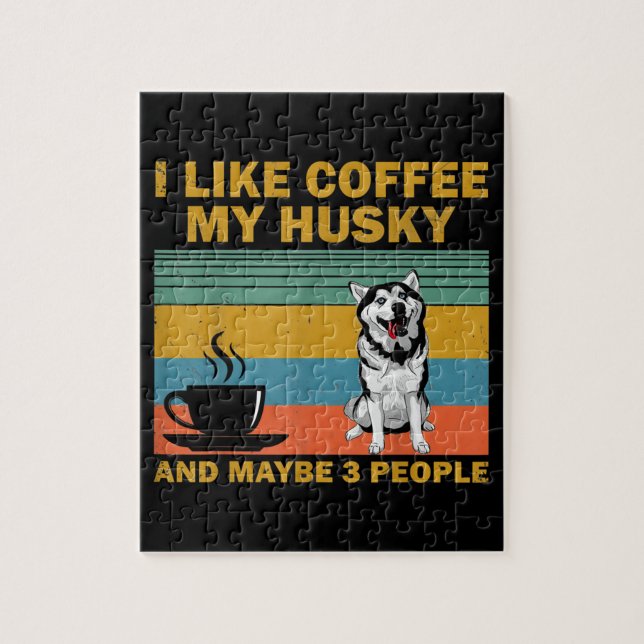 Puzzle Siberian Husky Dog | Taux de venin (Vertical)