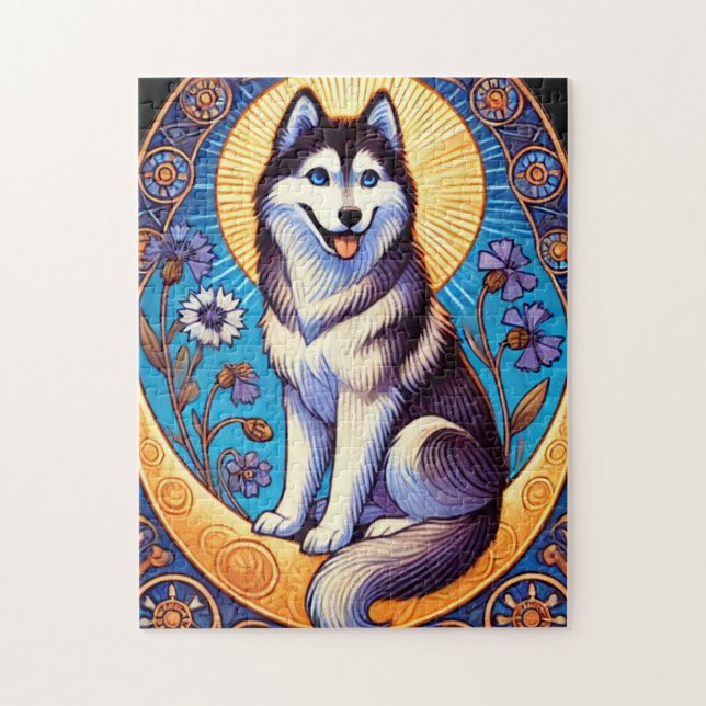 Puzzle Sibérien Husky (Vertical)