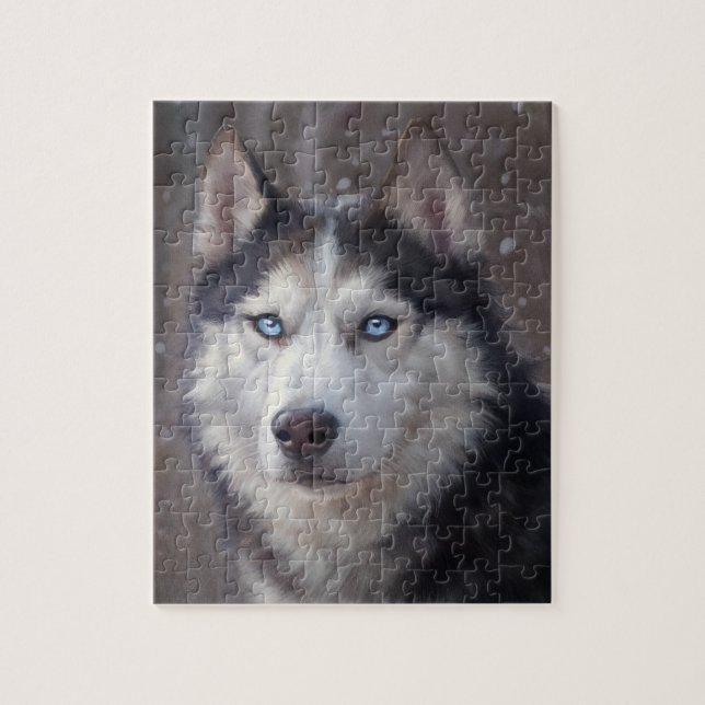 Puzzle Sibérien Husky (Vertical)