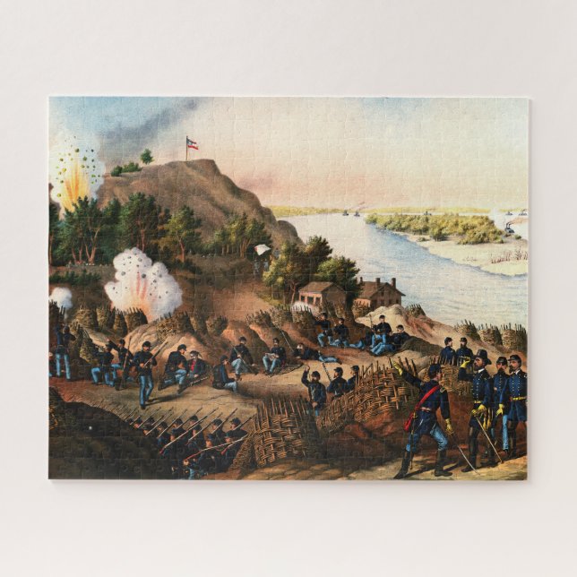 Puzzle Siège de Vicksburg Ulysses S. Grant 1888 (Horizontal)
