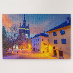 Puzzle Sighisoara city of Dracula, Transylvania