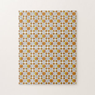 Puzzle Signal traditionnel letton SUN motif géométrique V