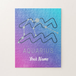 Puzzle Signe du zodiaque Verseau Horoscope Constellation