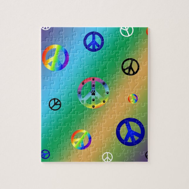 Puzzle Signes de paix (Vertical)