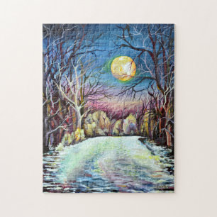 Puzzle Silent Night Winter