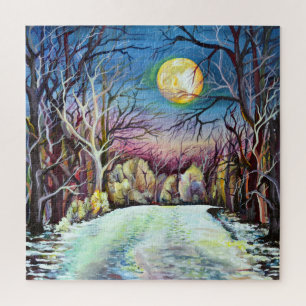 Puzzle Silent Night Winter
